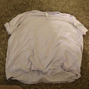 Lululemon back in action short sleeve shirt size 6